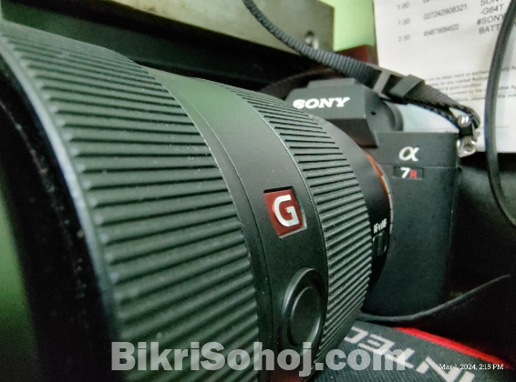 Sony Alpha 7R III with FE 24-70mm F2.8 GM lense